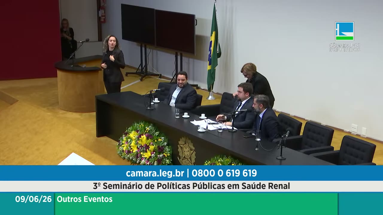 Vídeo do evento em 1:42:40