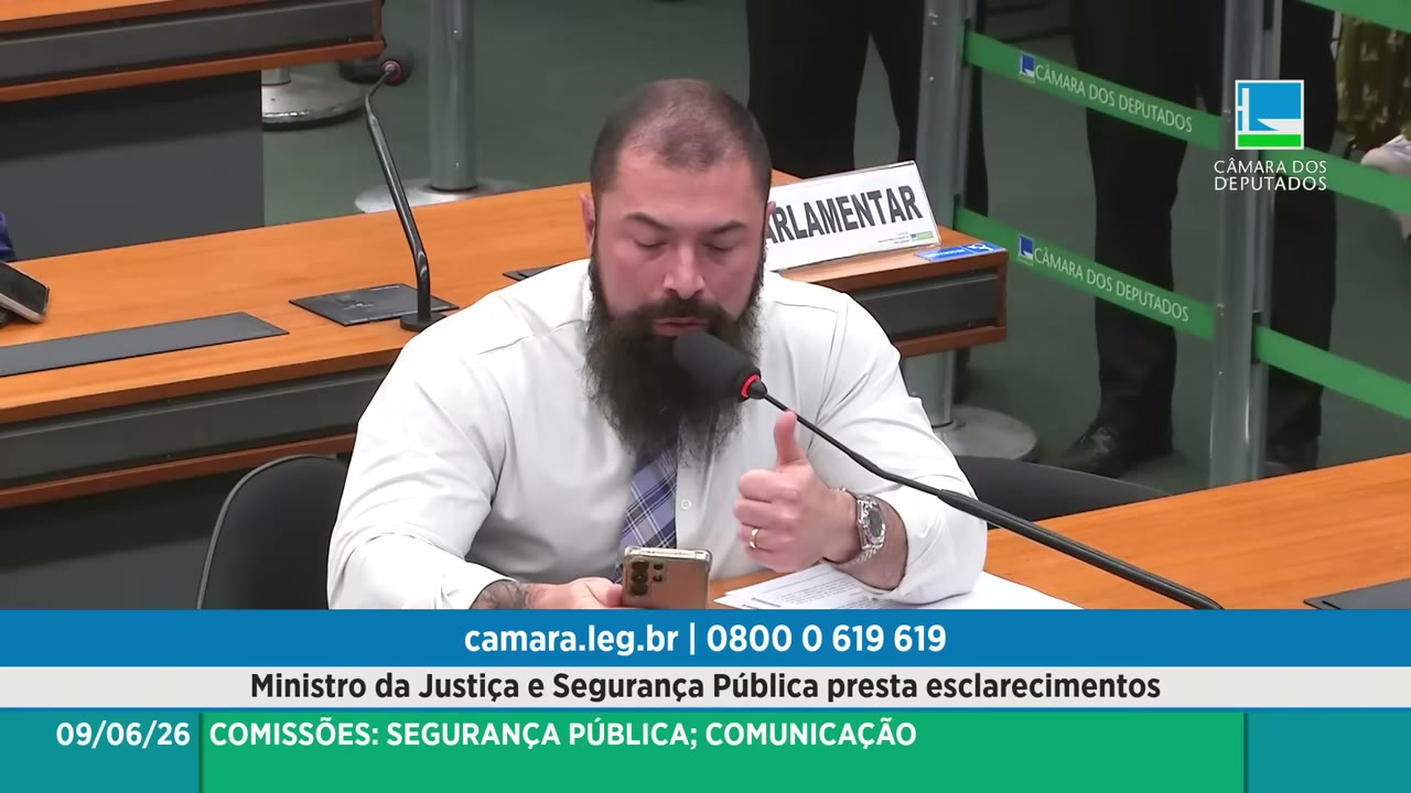 Vídeo do evento em 1:41:06
