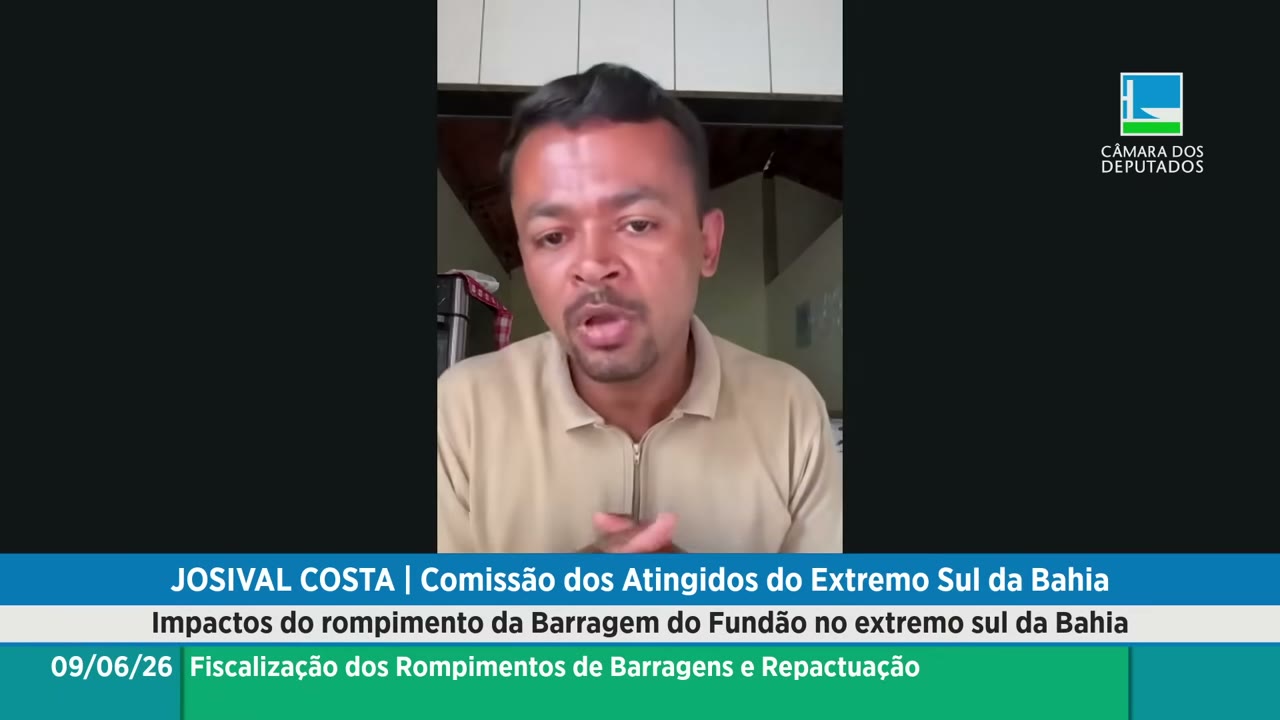 Vídeo do evento em 55:20