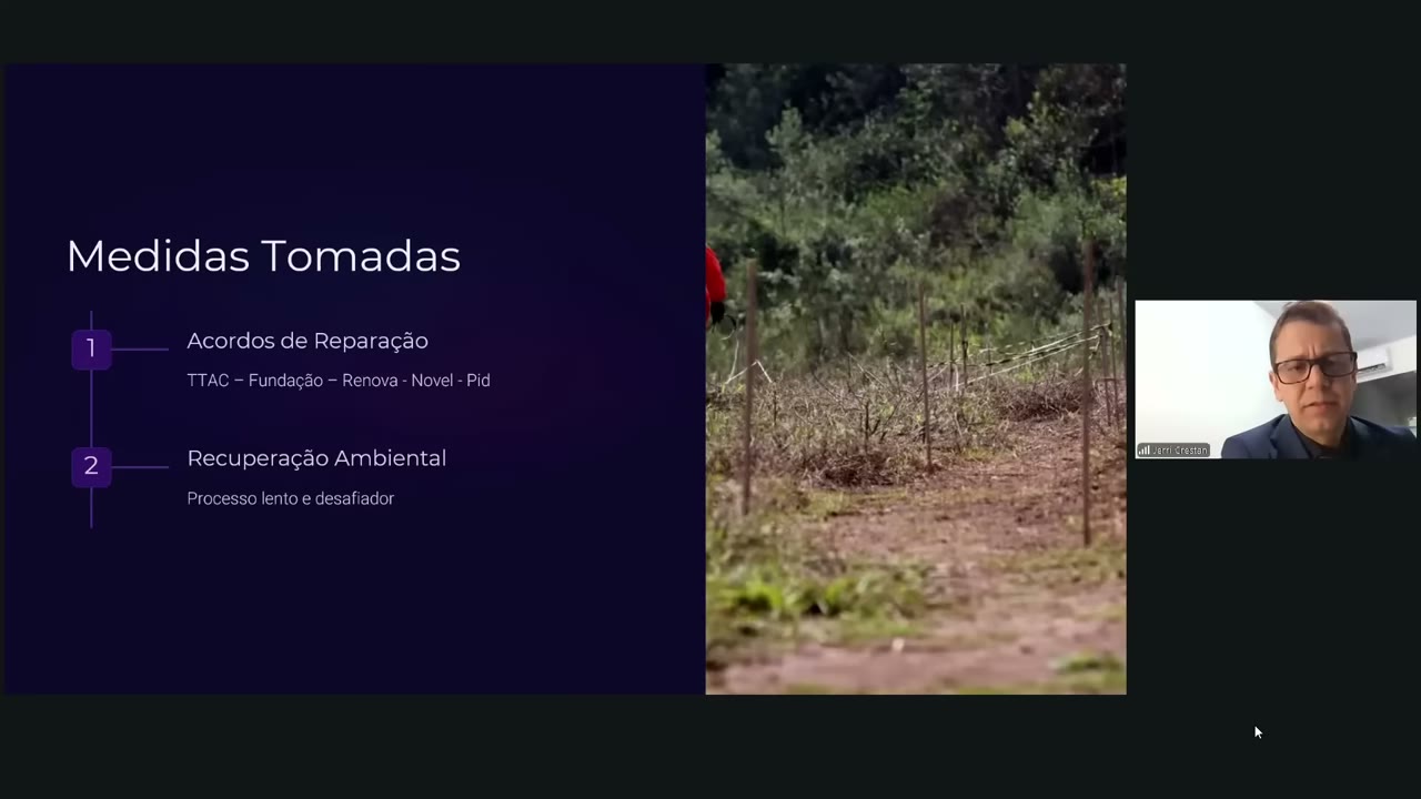 Vídeo do evento em 1:07:16