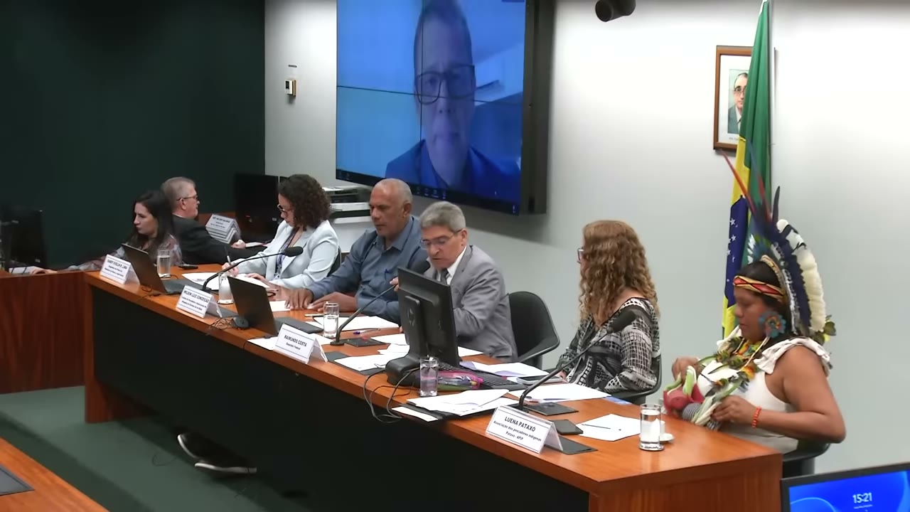 Vídeo do evento em 1:10:32