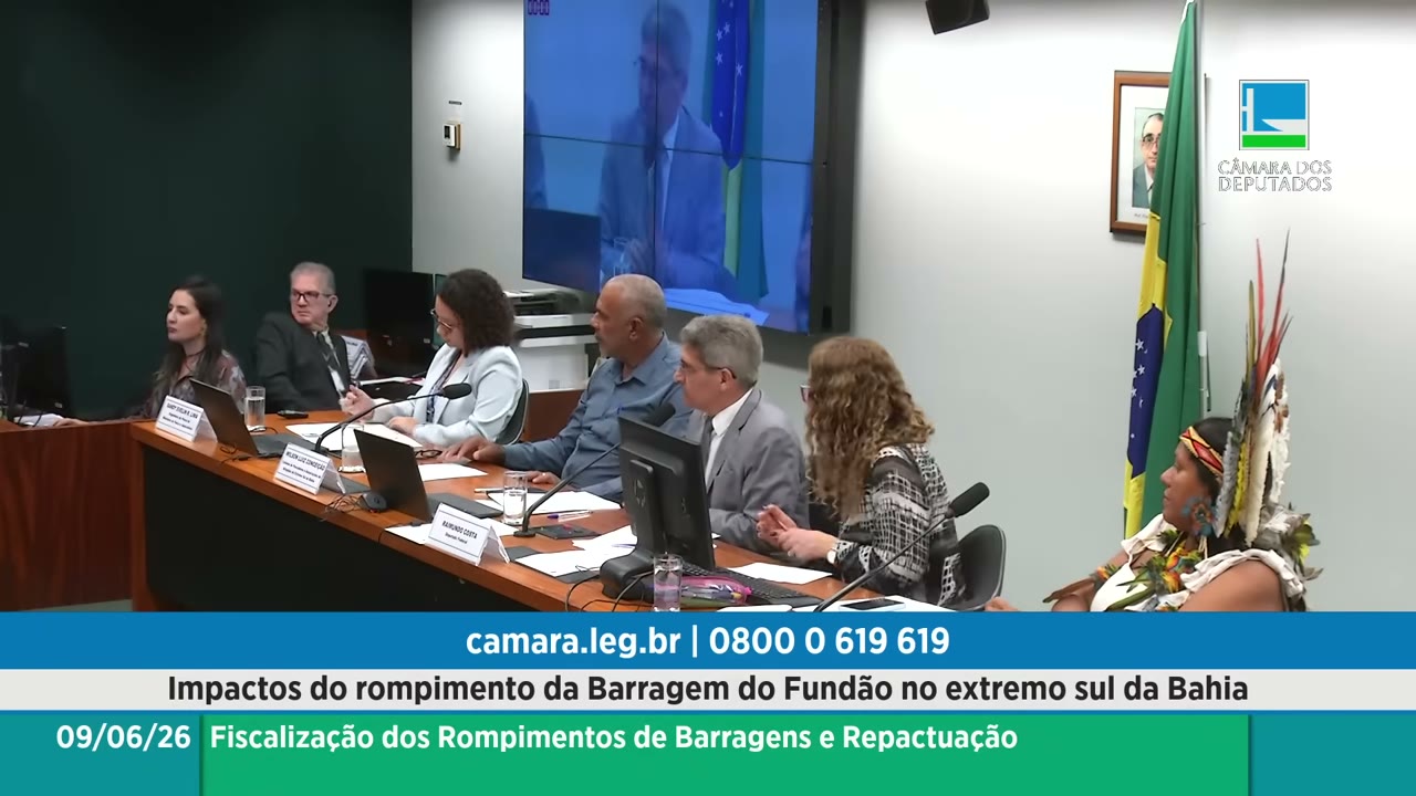 Vídeo do evento em 1:16:52