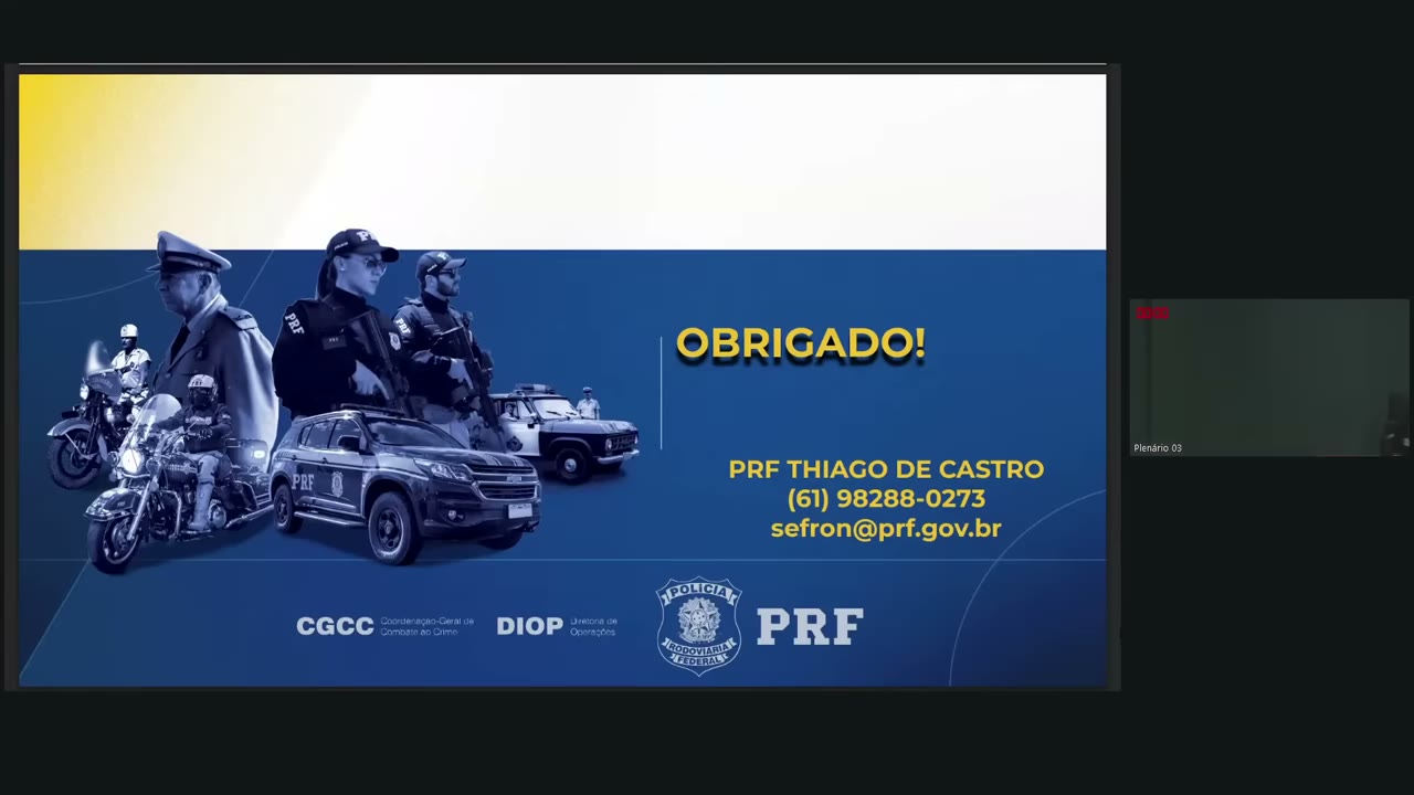 Vídeo do evento em 1:17:25