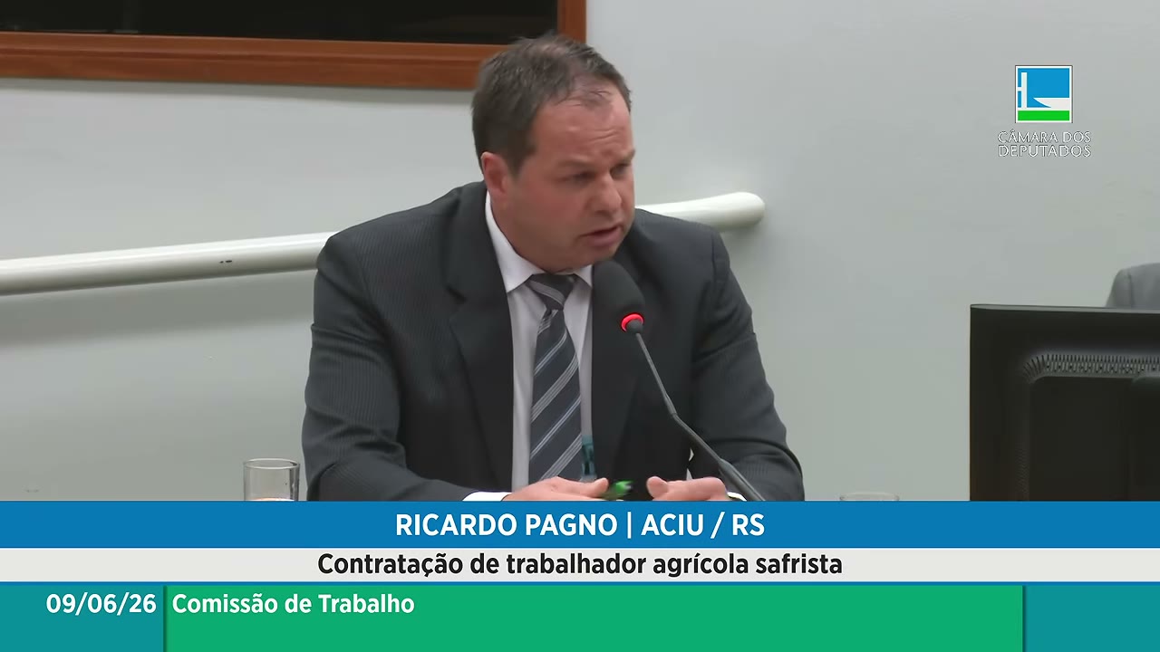 Vídeo do evento em 33:44