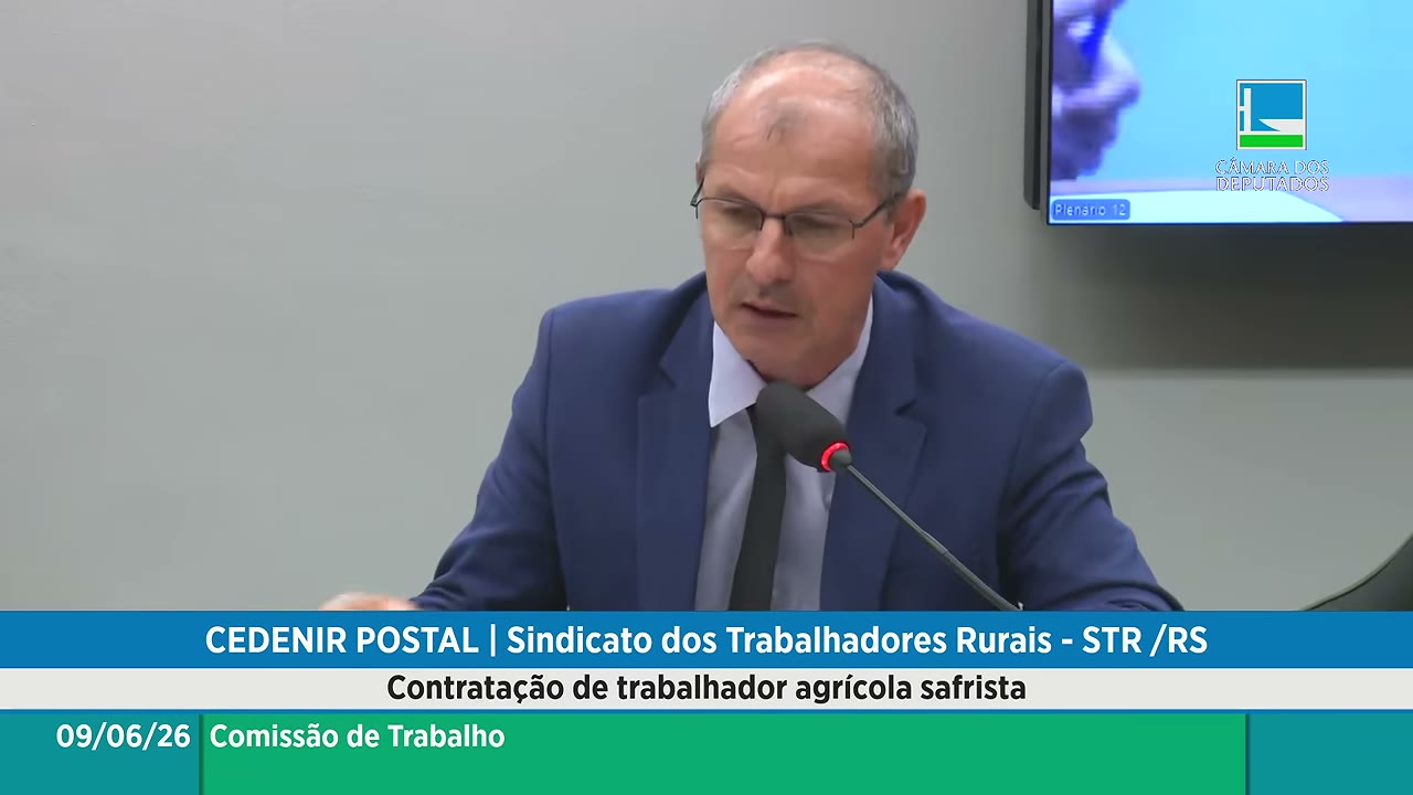 Vídeo do evento em 1:13:57