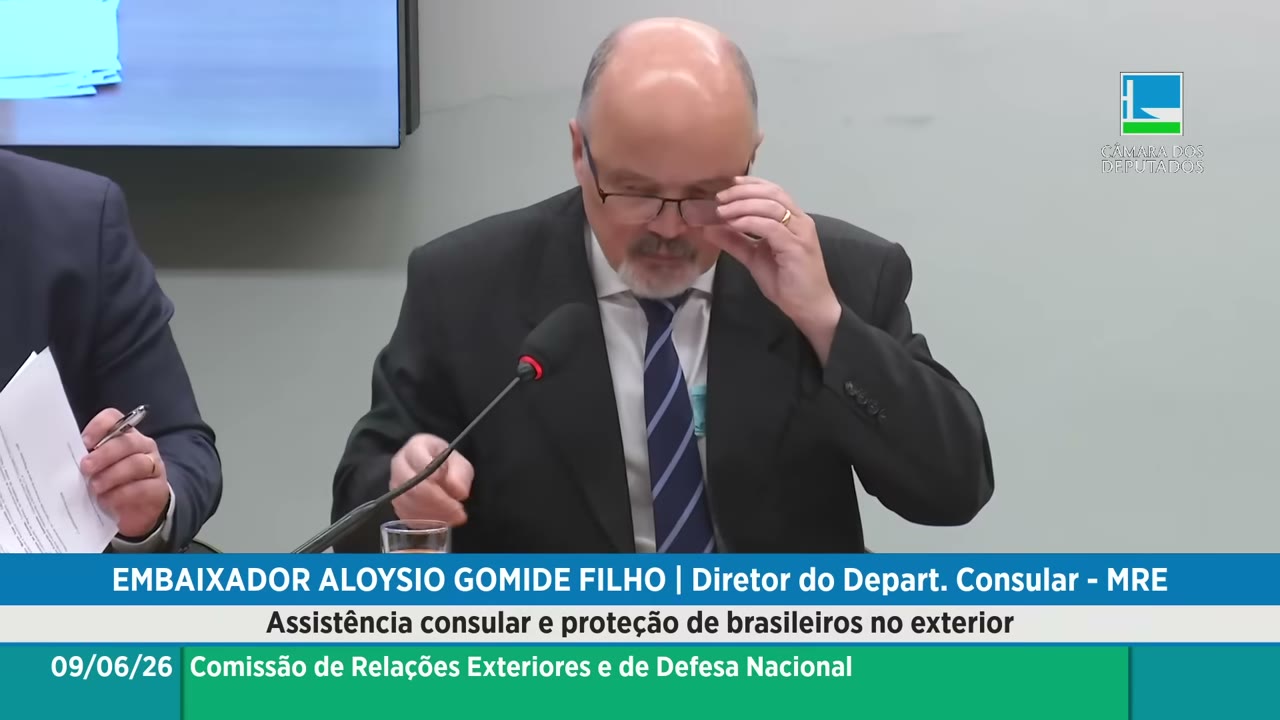 Vídeo do evento em 22:08