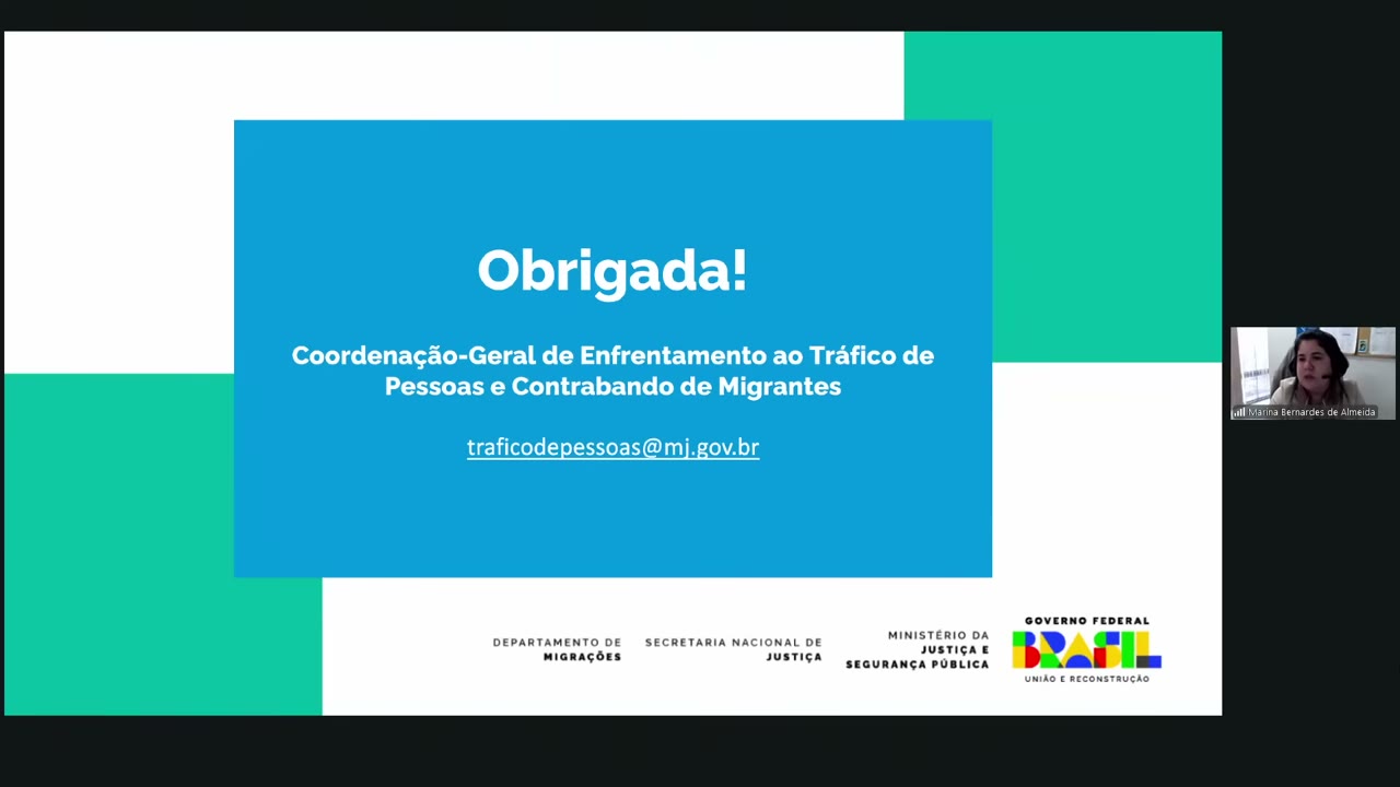 Vídeo do evento em 56:16