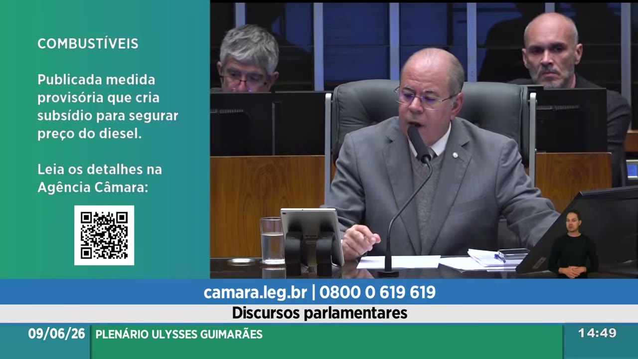Vídeo do evento em 54:10