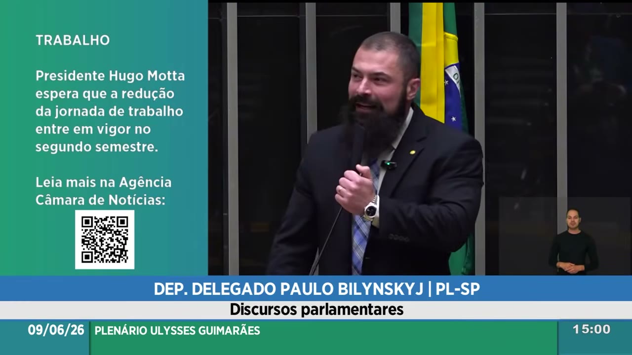 Vídeo do evento em 1:05:10