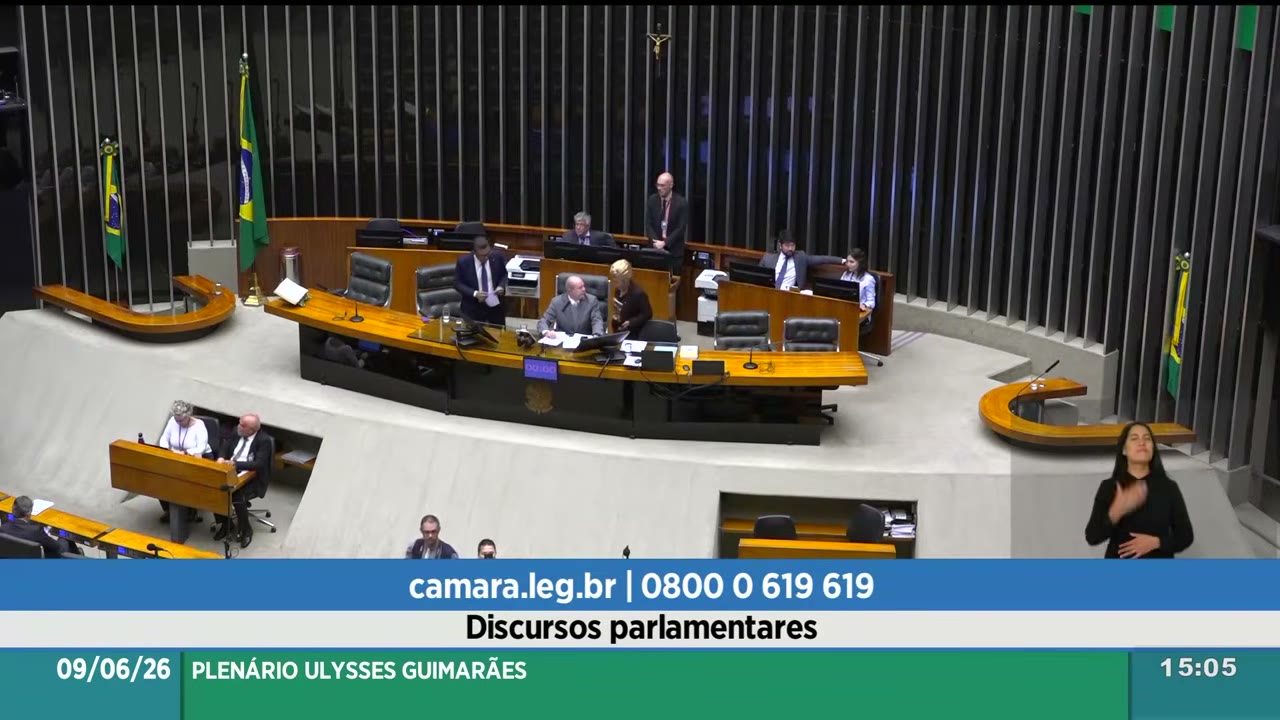 Vídeo do evento em 1:09:34
