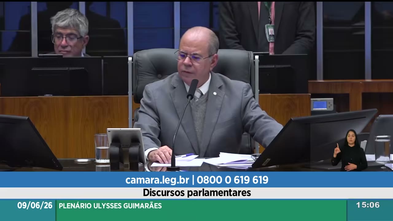 Vídeo do evento em 1:10:55