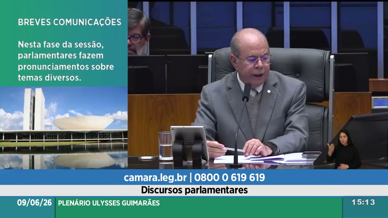 Vídeo do evento em 1:17:43