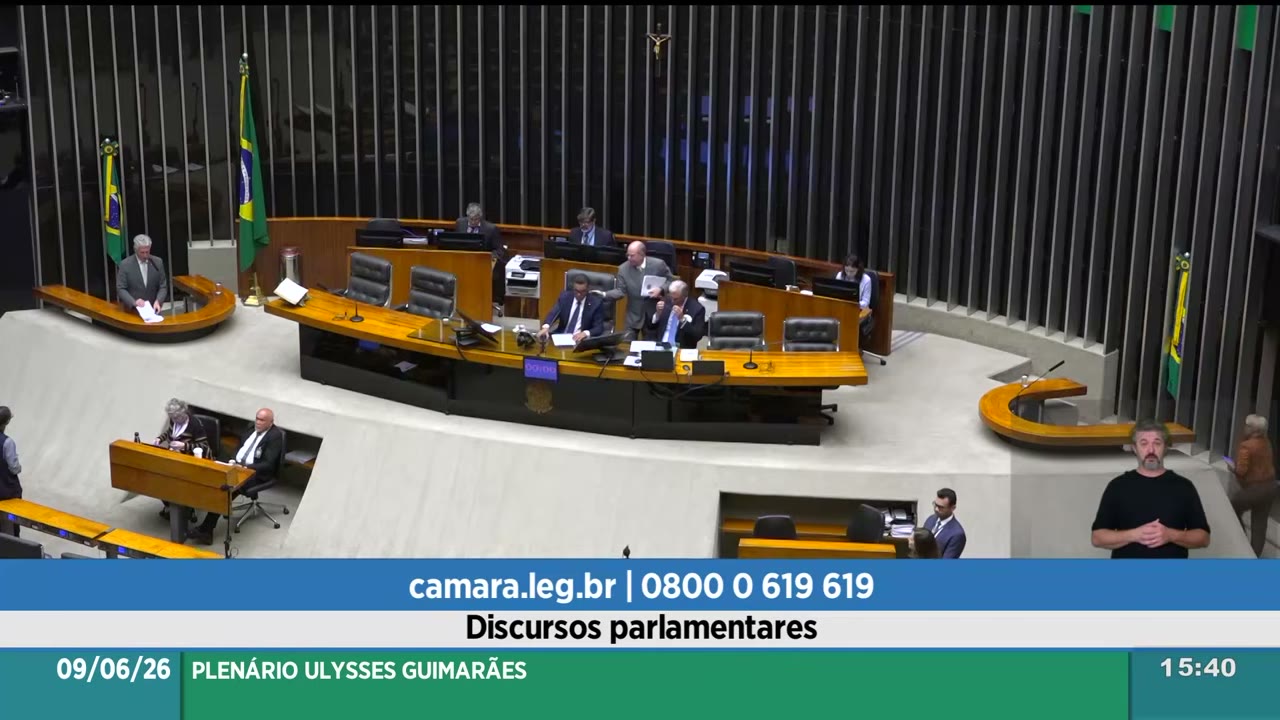 Vídeo do evento em 1:45:03
