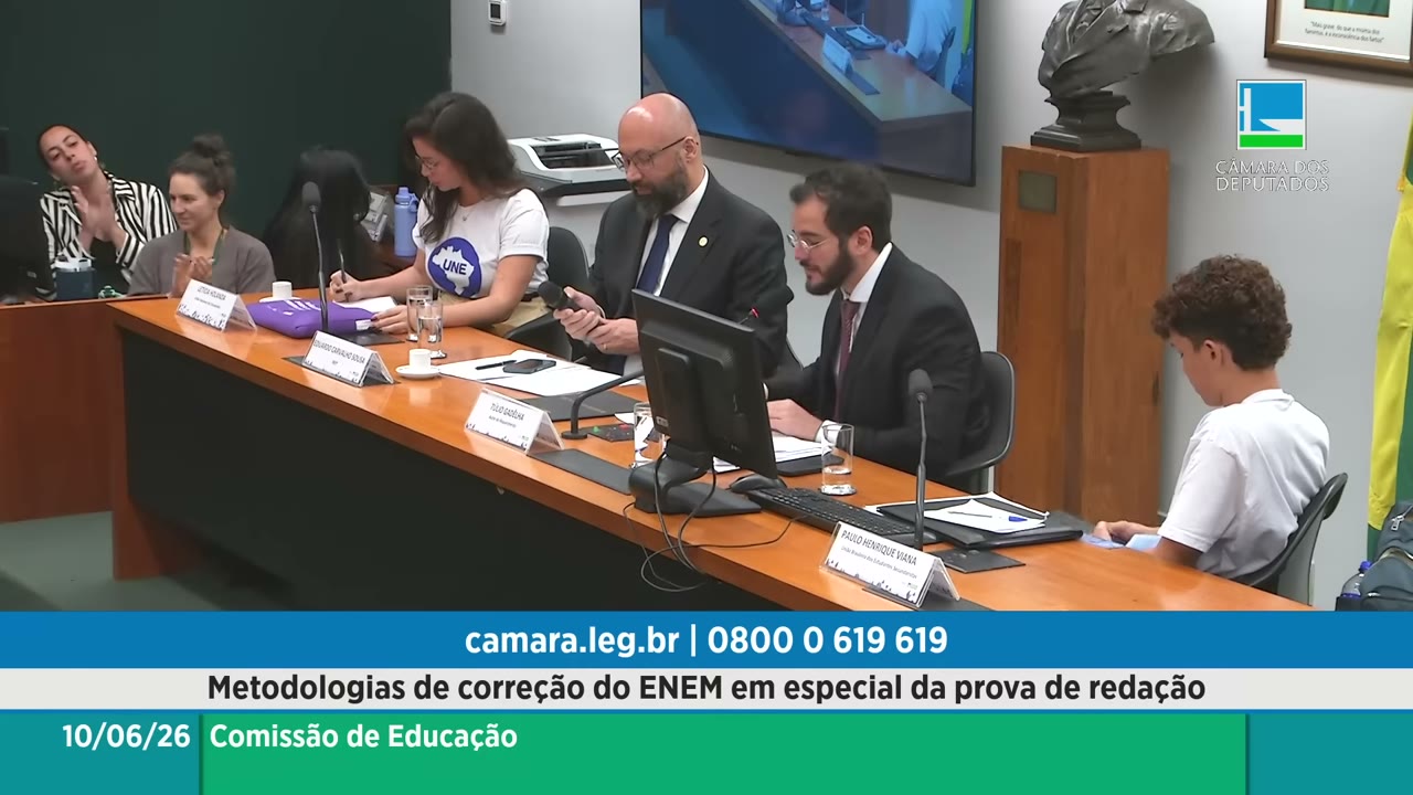 Vídeo do evento em 56:08