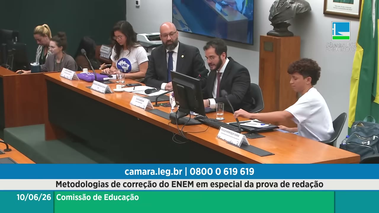 Vídeo do evento em 1:07:01