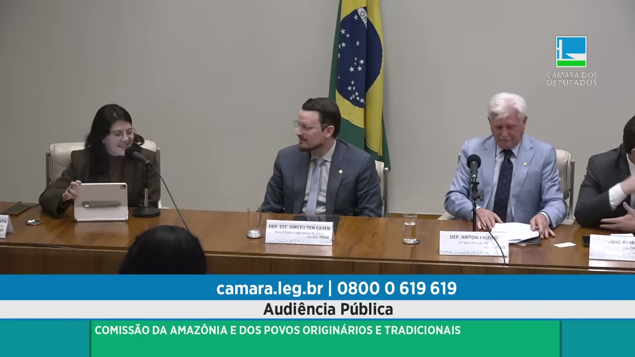 Vídeo do evento em 1:00:54