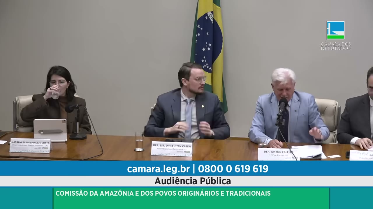 Vídeo do evento em 1:13:03