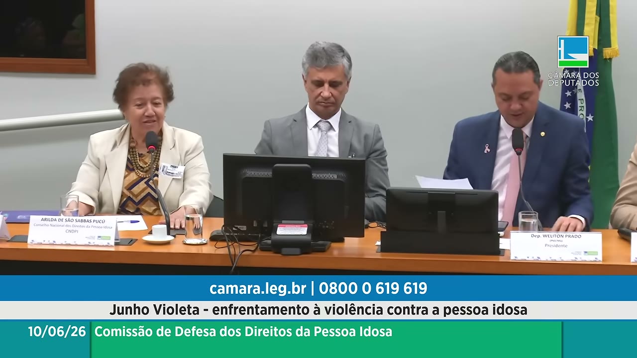 Vídeo do evento em 1:43:08
