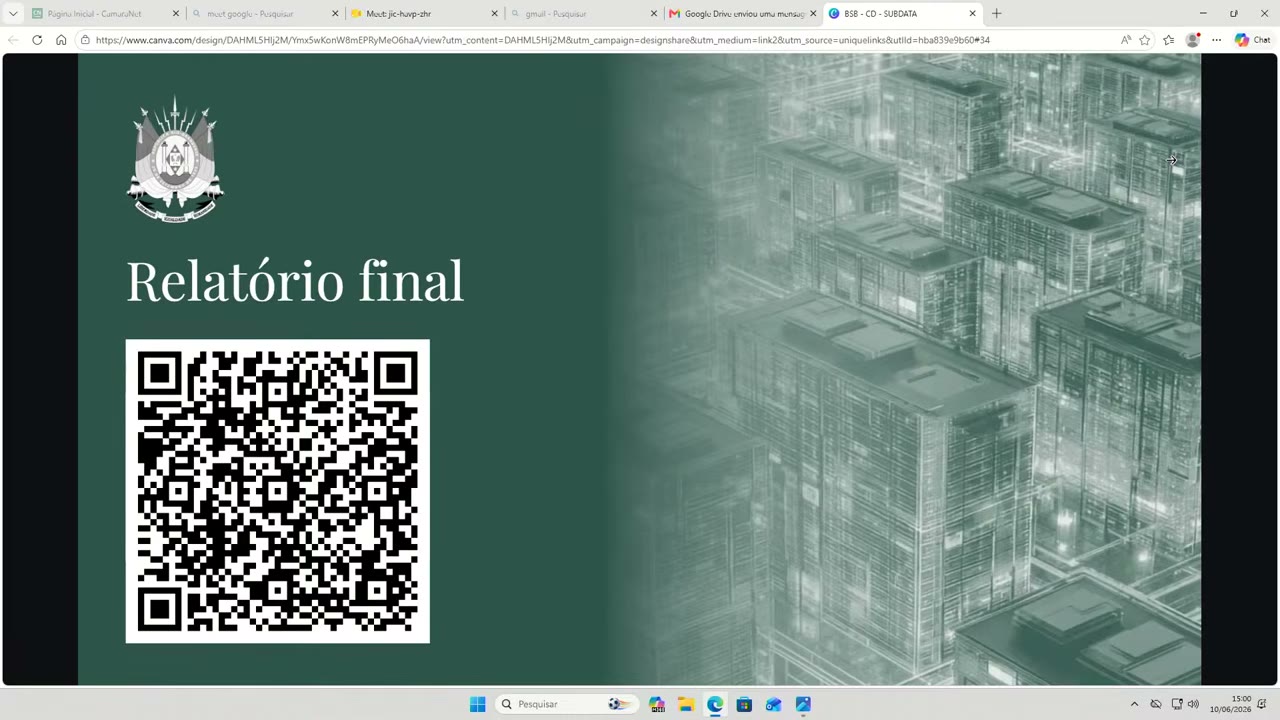 Vídeo do evento em 49:17