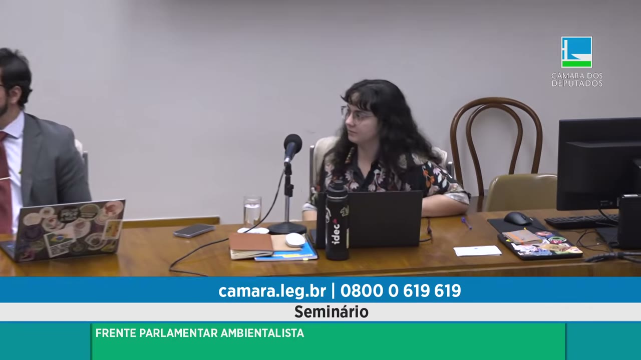 Vídeo do evento em 2:05:13