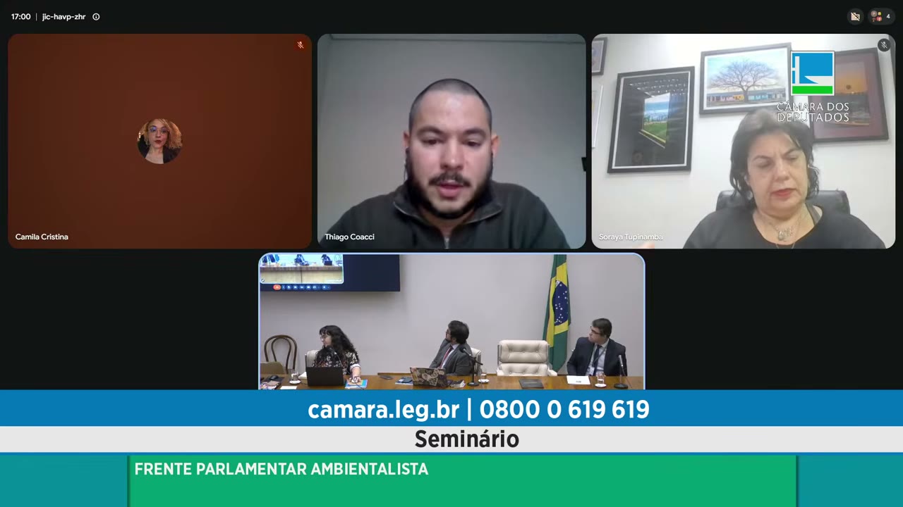 Vídeo do evento em 2:48:38