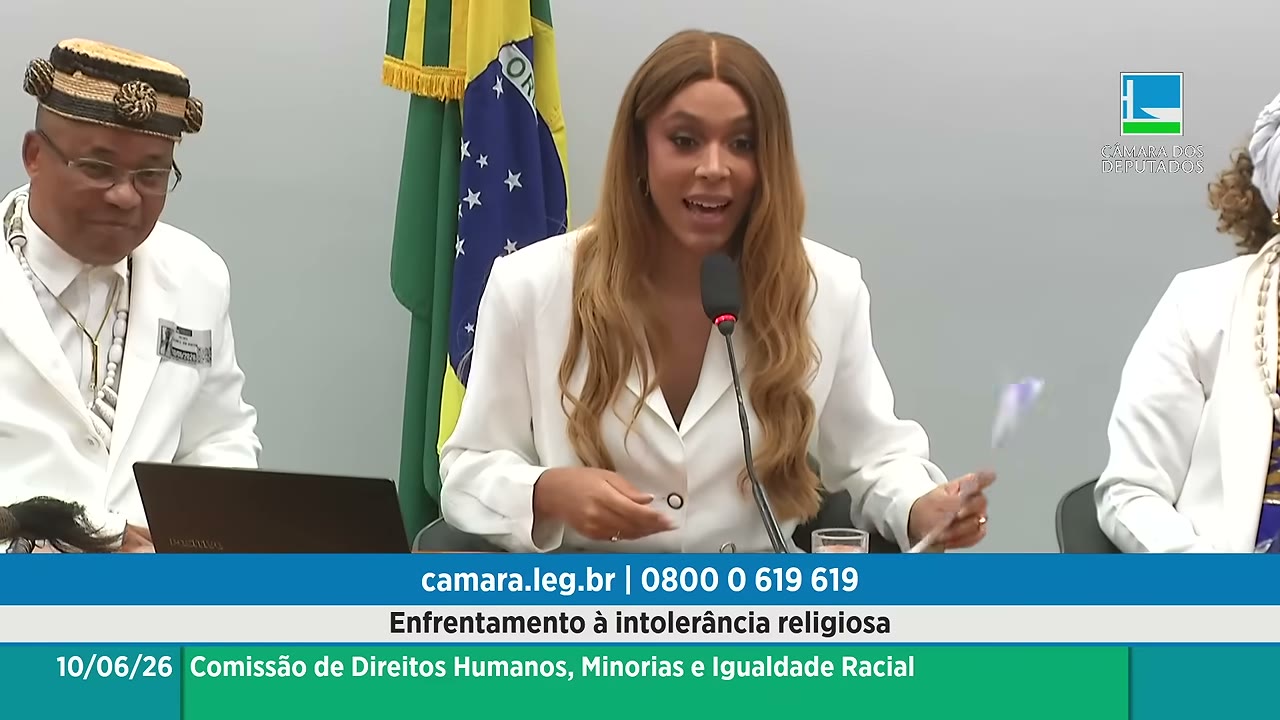 Vídeo do evento em 1:08:38