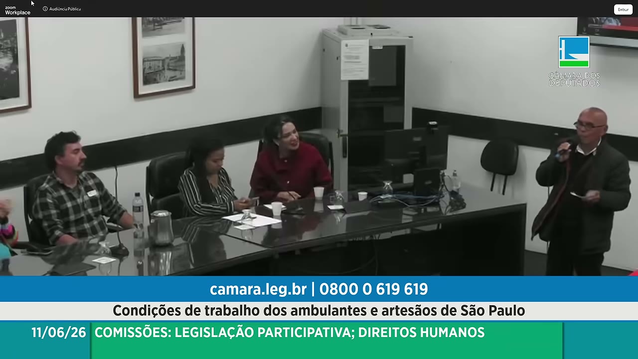 Vídeo do evento em 1:45:00