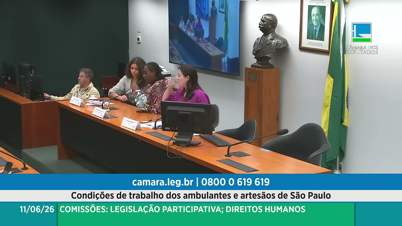 Vídeo do evento em 2:05:25