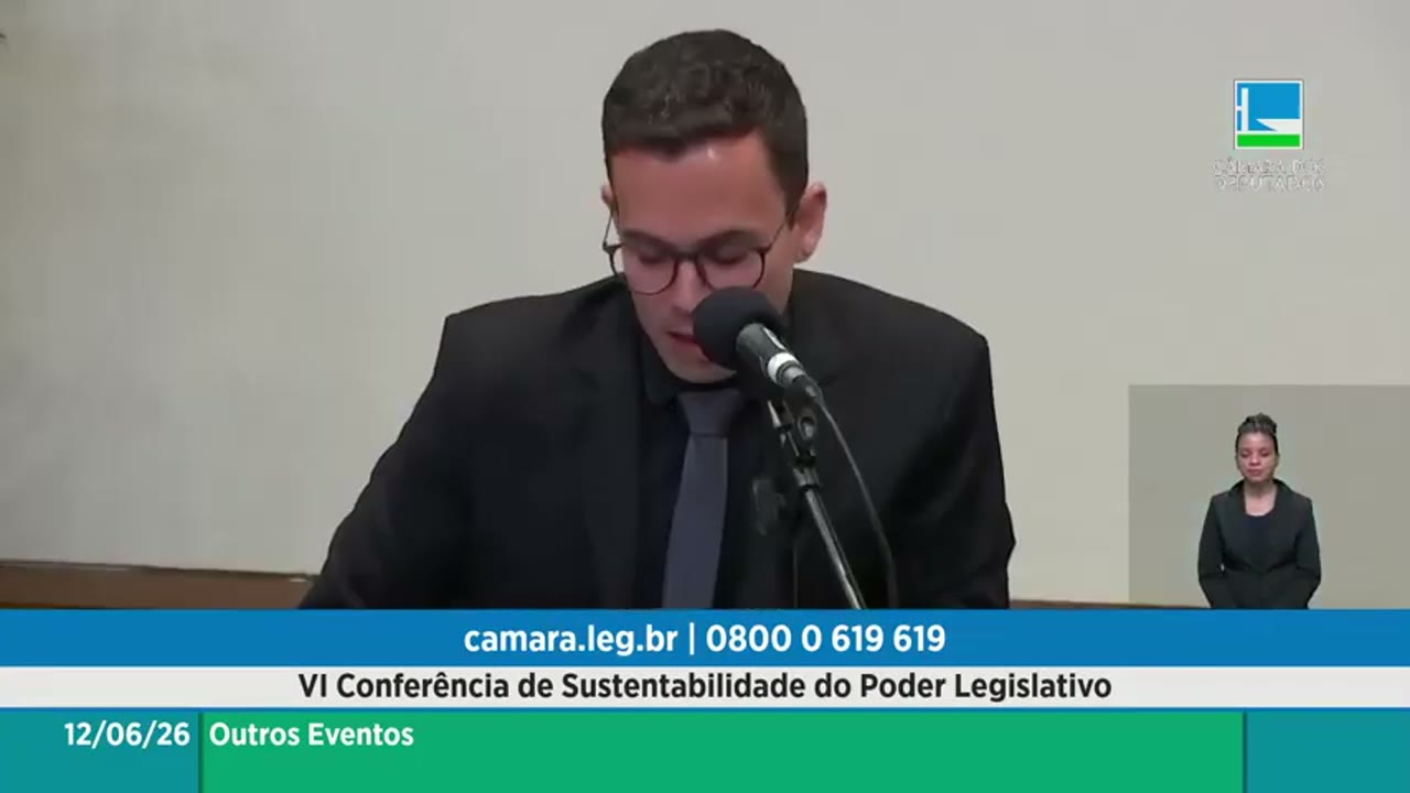 Vídeo do evento em 1:13:01