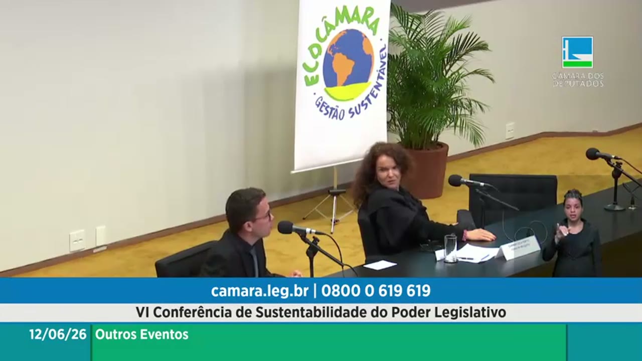 Vídeo do evento em 1:12:52