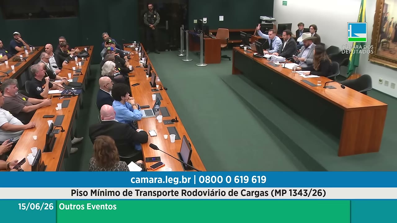 Vídeo do evento em 45:15