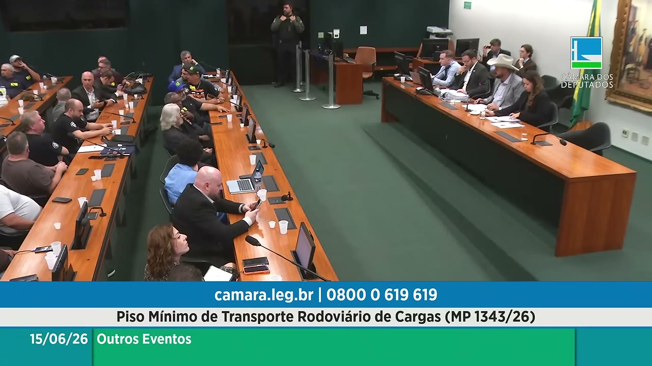 Vídeo do evento em 56:36