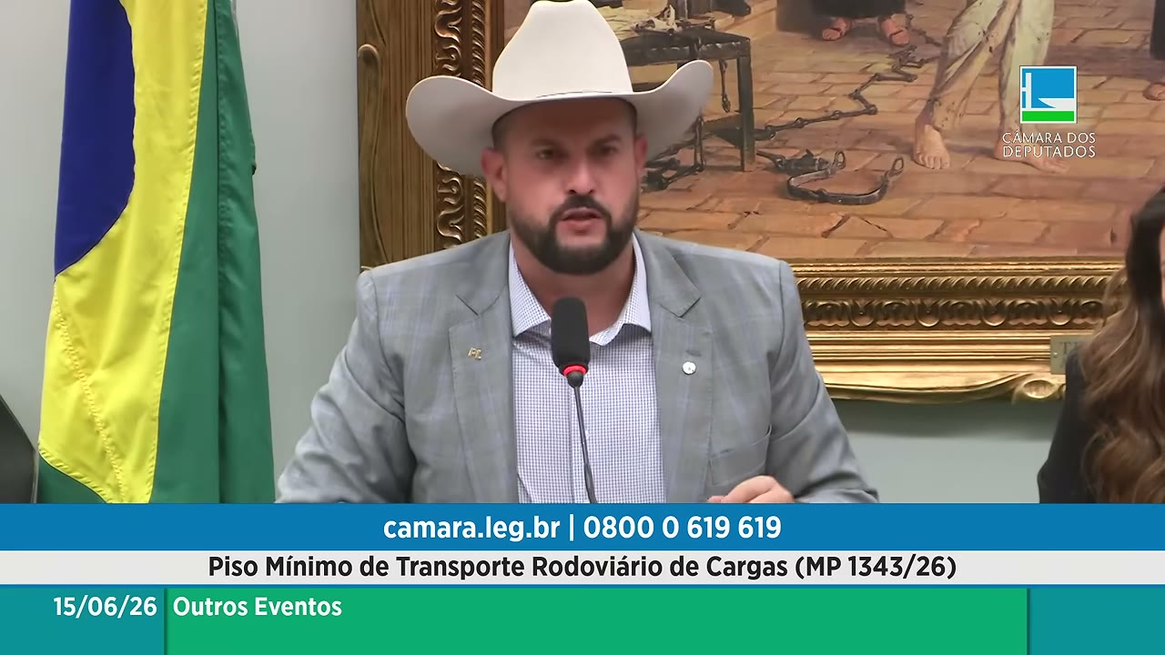 Vídeo do evento em 1:04:41