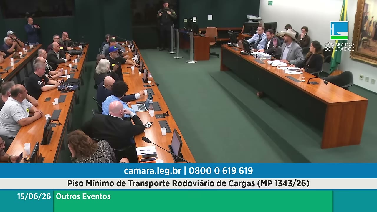 Vídeo do evento em 1:06:34