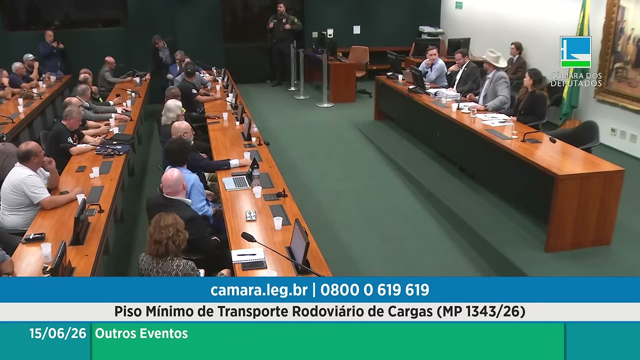 Vídeo do evento em 1:09:50