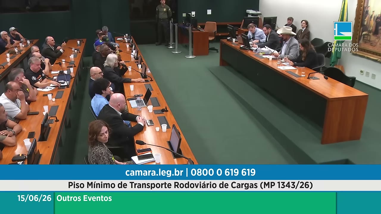 Vídeo do evento em 2:07:17
