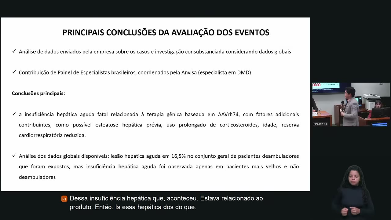 Vídeo do evento em 20:50