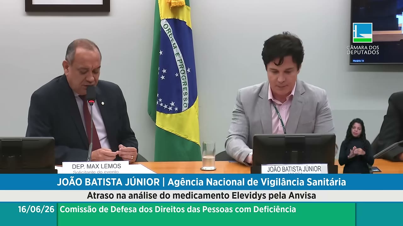 Vídeo do evento em 34:51