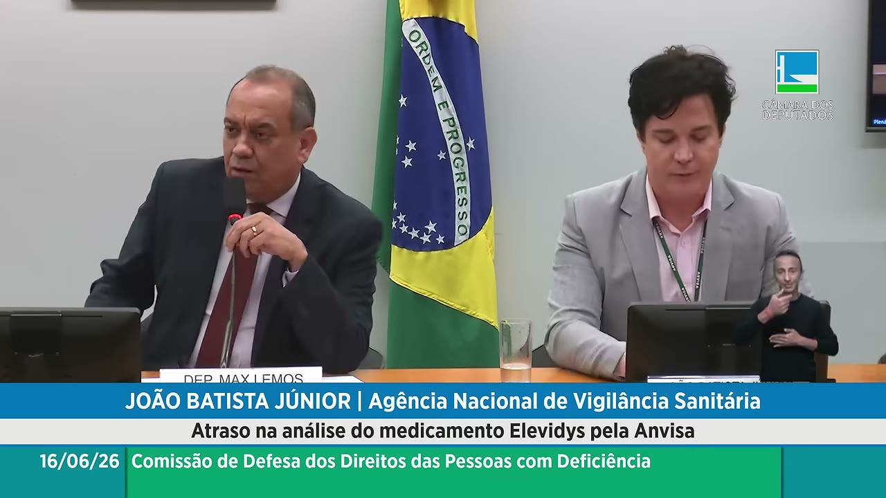 Vídeo do evento em 43:09