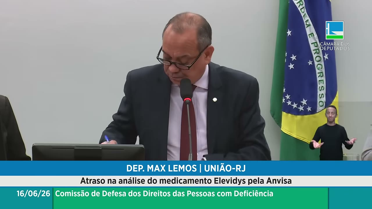 Vídeo do evento em 1:01:33