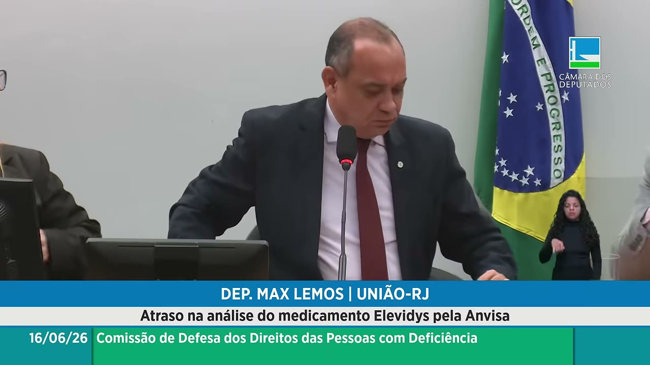 Vídeo do evento em 1:04:48