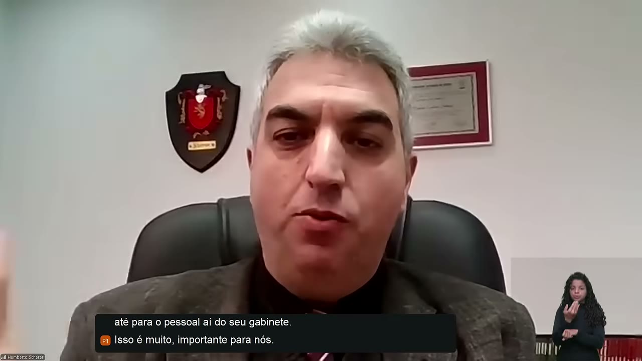 Vídeo do evento em 1:12:27
