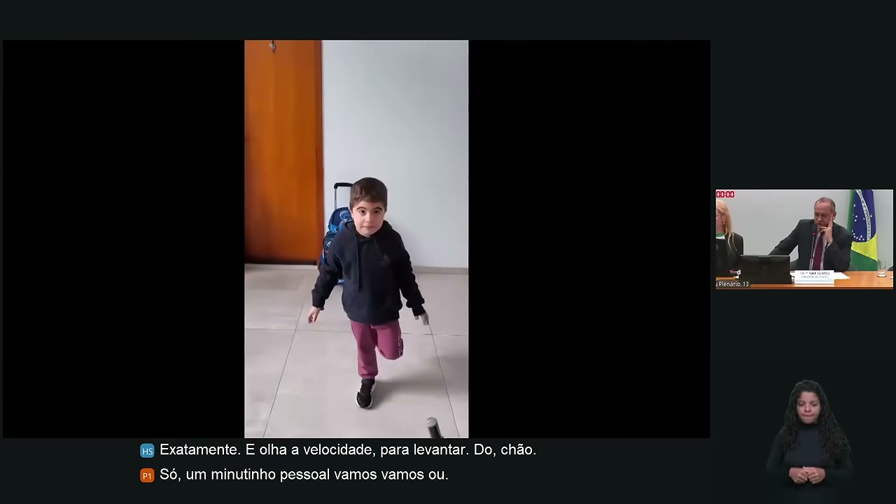 Vídeo do evento em 1:13:12