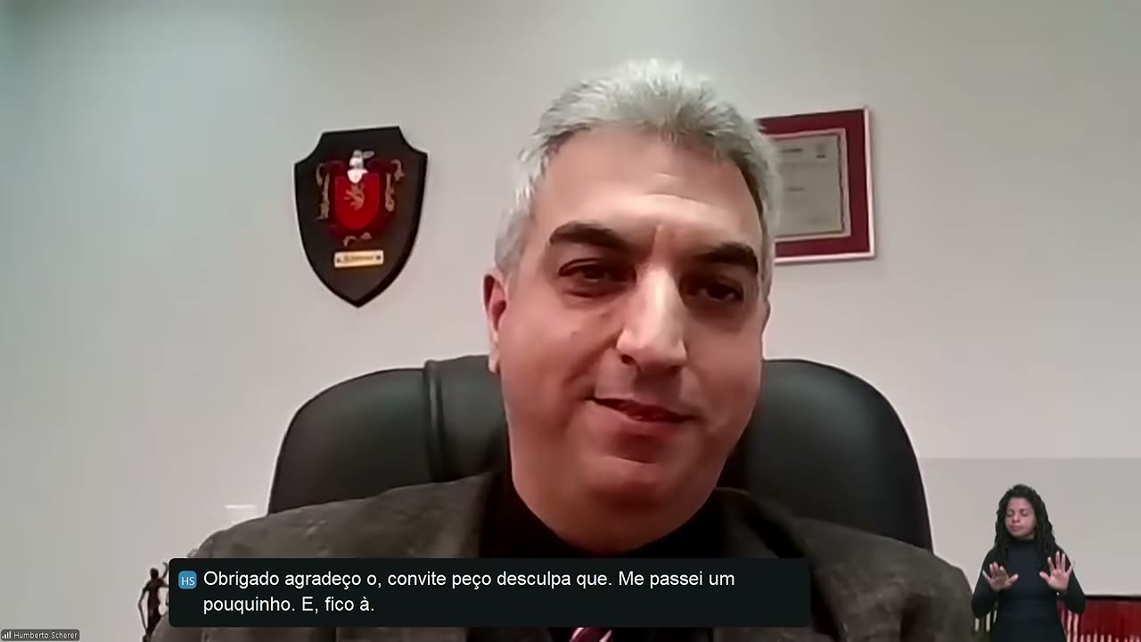 Vídeo do evento em 1:20:08