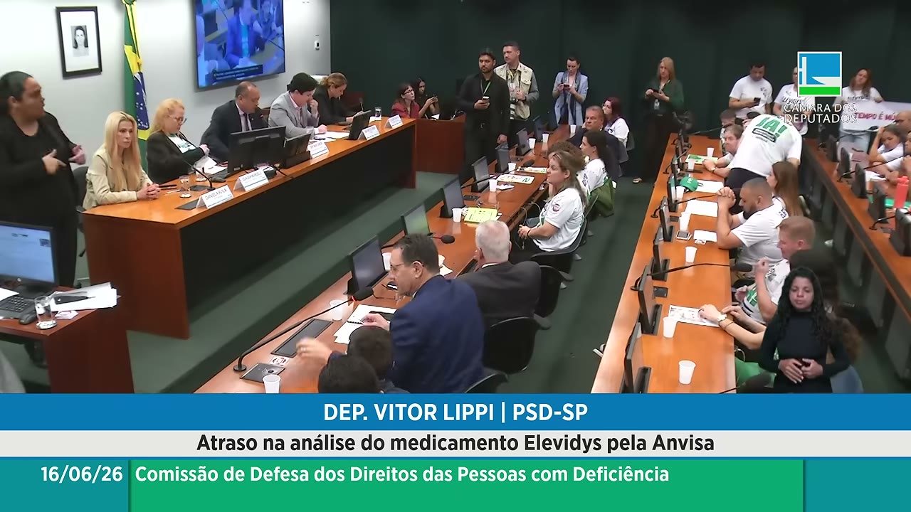 Vídeo do evento em 1:25:54