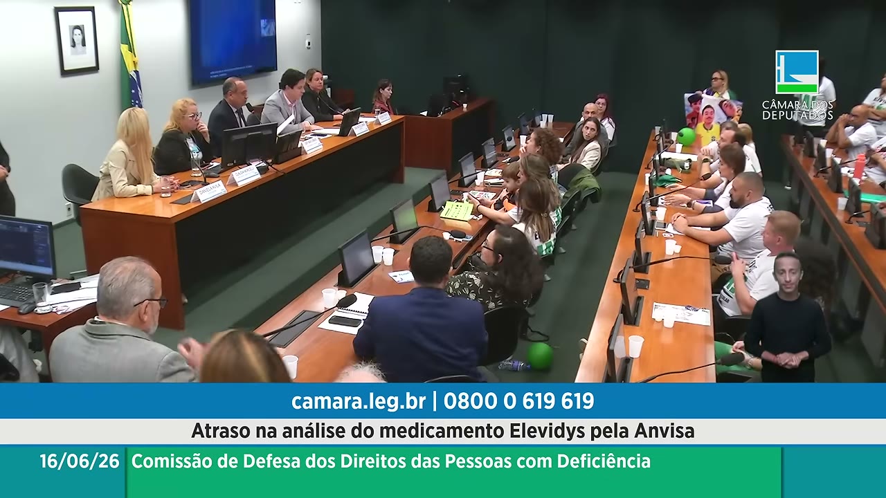 Vídeo do evento em 2:56:05