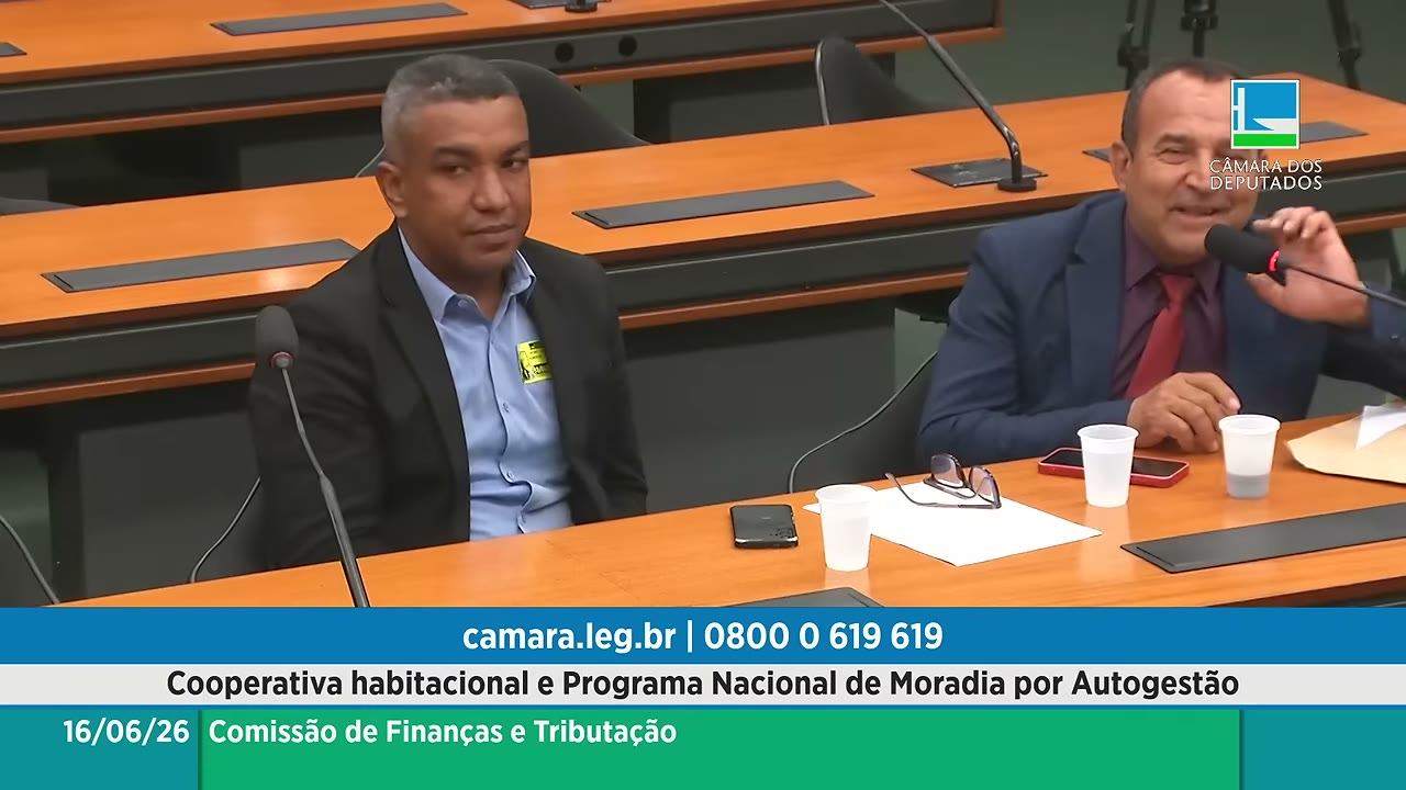 Vídeo do evento em 1:16:46