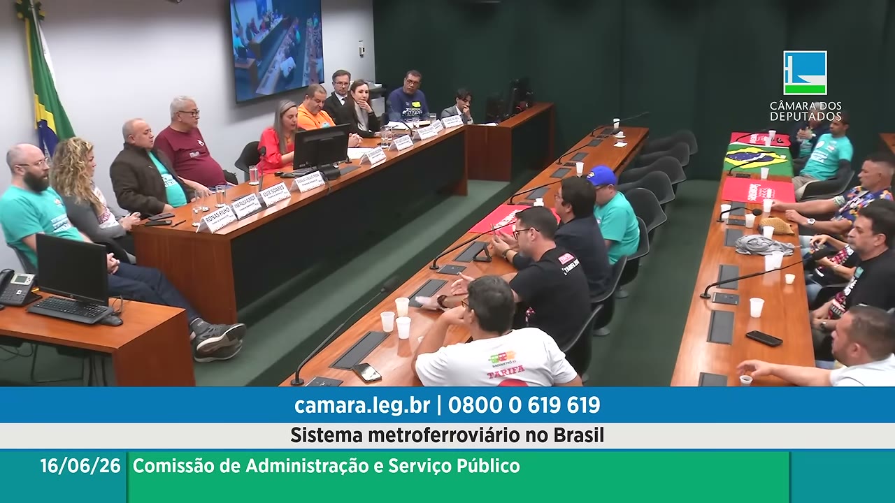 Vídeo do evento em 1:55:34