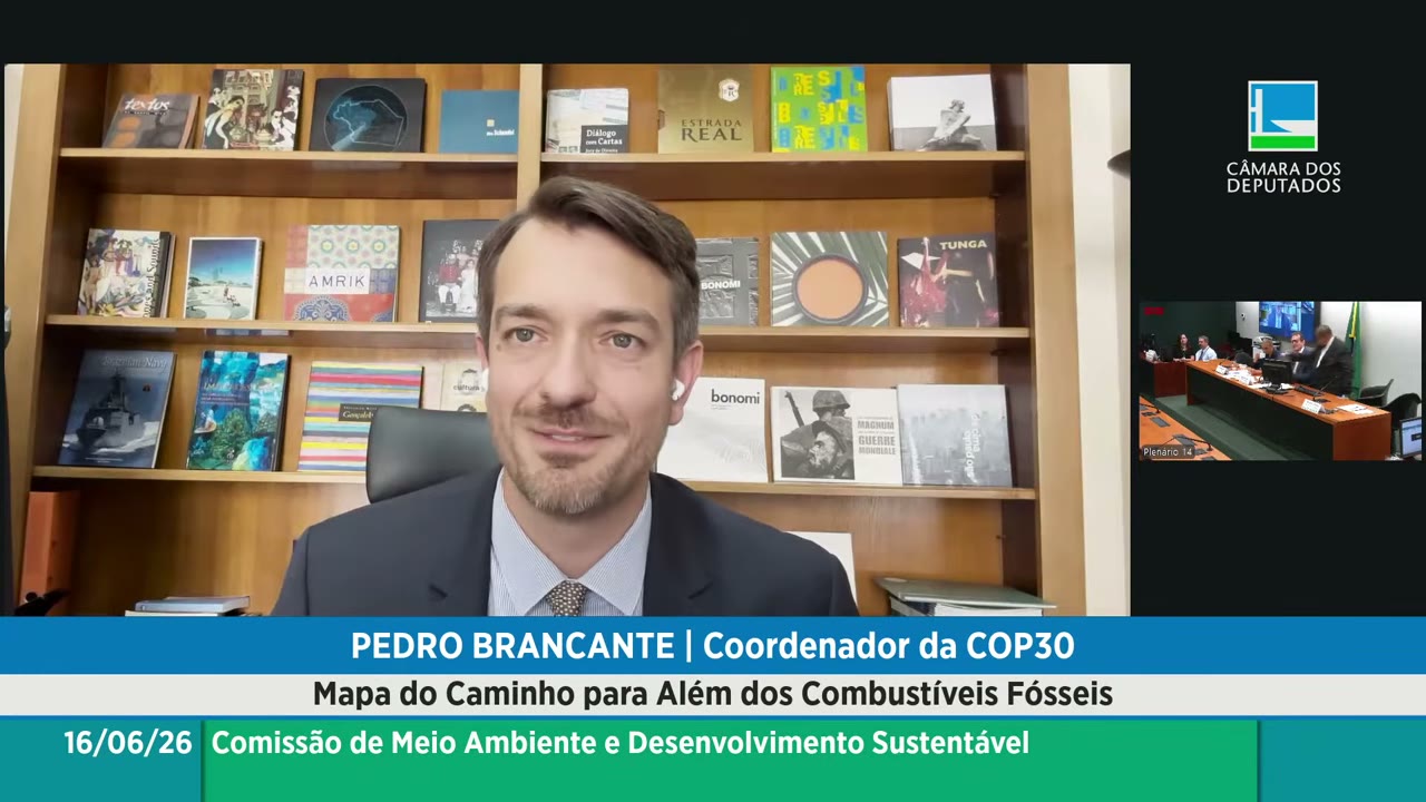 Vídeo do evento em 2:07:00