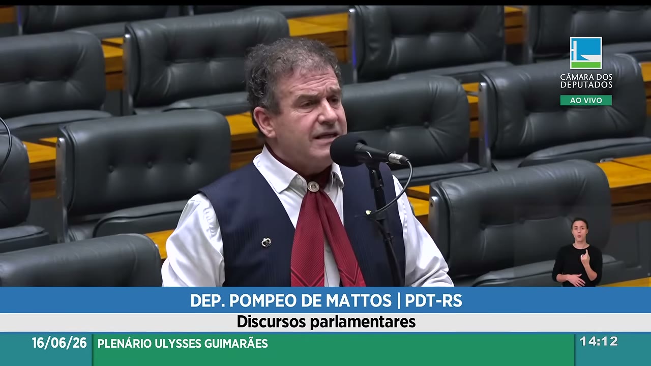 Vídeo do evento em 14:20